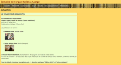 Desktop Screenshot of orgue-saorge.fr
