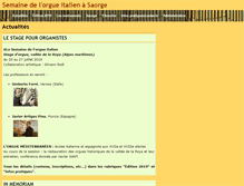 Tablet Screenshot of orgue-saorge.fr